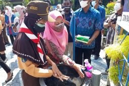 Pemkot Kediri ajak pelajar rajin cuci tangan untuk pencegahan COVID-19