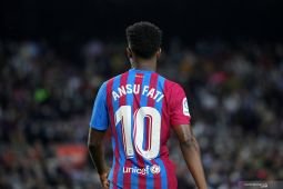 Ansu Fati sepakati  kontrak baru dengan Barcelona hingga 2027