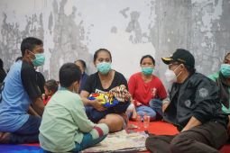 Ratusan warga Kota Malang mengungsi akibat banjir bandang