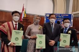 Pelantikan dokter FK Unair periode IV digelar secara tatap muka