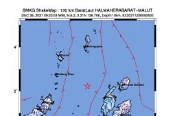 Gempa Magnitudo 7,4 terjadi di Maluku Barat Daya