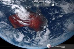 BMKG: Erupsi gunung api di Tonga tidak berdampak ke wilayah Indonesia