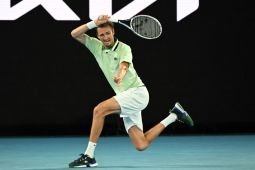 Australian open: Medvedev hentikan serangan balik Kyrgios pada babak kedua