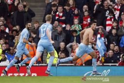 Liga Inggris: Manchester City menang dramatis lawan Arsenal