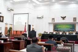 Bupati Lumajang sampaikan peningkatan IPM pada rapat paripurna LKPJ 2021