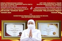 Pemprov Jatim sabet dua penghargaan dari KemenPAN-RB