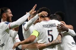 Liga Prancis: PSG di ambang rebut gelar ke-10 setelah taklukkan Angers 3-0