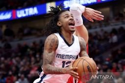 Bintang Grizzlies Ja Morant raih "Most Improved Player" NBA 2021/2022