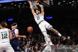 Playoff NBA: Celtics sapu bersih Nets 4-0