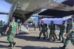 Korban penembakan KSB di Nduga diterbangkan ke Kota Pahlawan