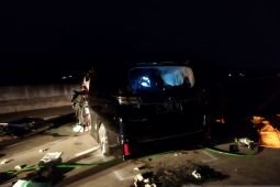 Polisi selidiki penyebab kecelakaan tewaskan anggota grup religi Debu di Tol Paspro