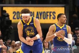 Playoff NBA: Klay Thompson antar Warriors menangi 117-116 atas Grizzlies