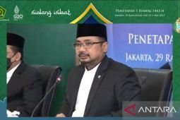 Hasil Sidang Isbat tetapkan Hari Raya Idul Fitri pada Senin besok