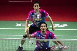 Singapore Open: Hendra/Ahsan atasi ganda India untuk menuju semifinal