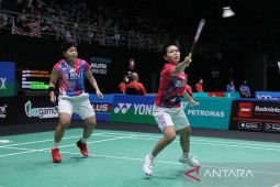 Singapore Open: Apri/Fadia hanya butuh 30 menit untuk ke perempat final