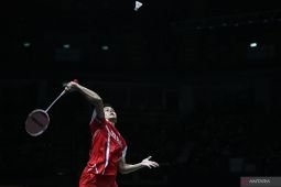 Kejuaraan Dunia BWF: Ginting menang mudah, tundukkan lawan hanya 29 menit