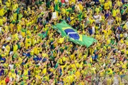 Piala Dunia: Gemuruh hentakan kaki suporter bantu Brazil runtuhkan pertahanan Swiss
