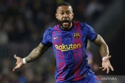 Liga Spanyol: Dilepas Barca, Depay kini berseragam Atletico Madrid
