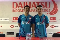 Indonesia Masters: Lolos perempat final, Fajar/Rian sempat kesulitan ladeni Chang/Po