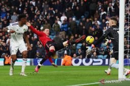 Liga Inggris: Manchester United menang 2-0 atas Leeds