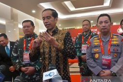Jokowi perintahkan TNI-Polri jaga hilirisasi sumber daya