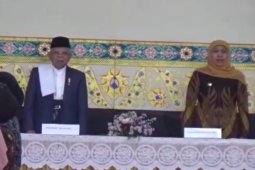 Wapres Ma'ruf hadiri wisuda cucu di Jombang