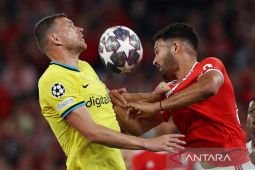 Liga Champions: Statistik laga perempat final Inter Milan vs Benfica