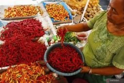 Kenaikan harga cabai rawit dorong inflasi Maret di Kota Madiun