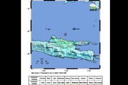 Gempa M6,6 guncang barat laut Tuban