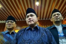 Erick beri tanggapan soal wacana cawapres