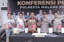 Polresta Malang Kota bekuk sindikat pelaku curanmor