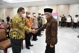 Ma'ruf Amin kukuhkan anggota BP3OKP dan instruksikan kawal RIPPP