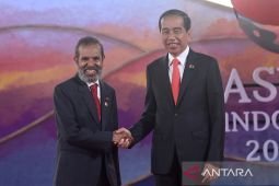 Jokowi sambut datangnya pemimpin KTT Ke-42 ASEAN