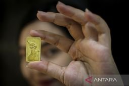 Emas Antam hari ini turun Rp1.000, berikut daftar harga pecahan