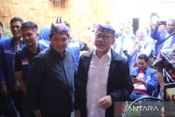 Erick Thohir temui Zulhas di Kantor DPW PAN Jatim