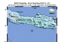 Gempa Bantul juga dirasakan warga di Madiun