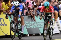 Tour de France: Philipsen raih dua kemenangan etape beruntun, Yates pertahankan kaus kuning