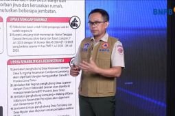 BNPB bantu perbaikan jembatan terdampak banjir lahar dingin di Lumajang