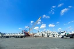 SIG pasok 2.630 unit pemecah gelombang jenis tetrapod di Raja Ampat