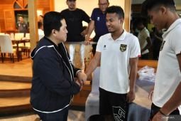 Ketum PSSI Erick Thohir bangun tradisi baru timnas Indonesia