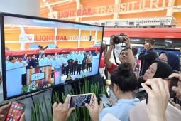 Jokowi resmikan operasionalisasi LRT Jabodebek