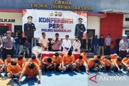 Polisi tangkap 22 pelaku kriminal di Bangkalan