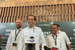 Jokowi sebut tak ada paten soal nama baru koalisi Indonesia Maju Prabowo