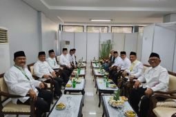 Menhan Prabowo sampai Menteri Erick dampingi Jokowi hadir di Munas-Konbes NU