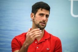 Djokovic melaju ke babak 16 besar US Open setelah drama lima set hadapi rekan senegara