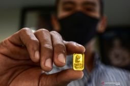 Nilai Antam Jumat ini naik Rp2.000 per gram