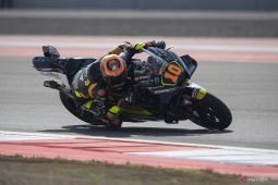MotoGP: Pebalap Luca Marini raih pole perdana di seri Mandalika