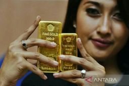 Nilai Antam Selasa ini turun Rp2.000 jadi Rp1,095 juta per gram