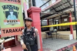 Pria tak dikenal menyerang Mako Polres Tarakan berhasil dilumpuhkan
