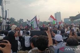 Menlu Retno Marsudi bacakan puisi terkait miris hatinya lihat agresi di Palestina